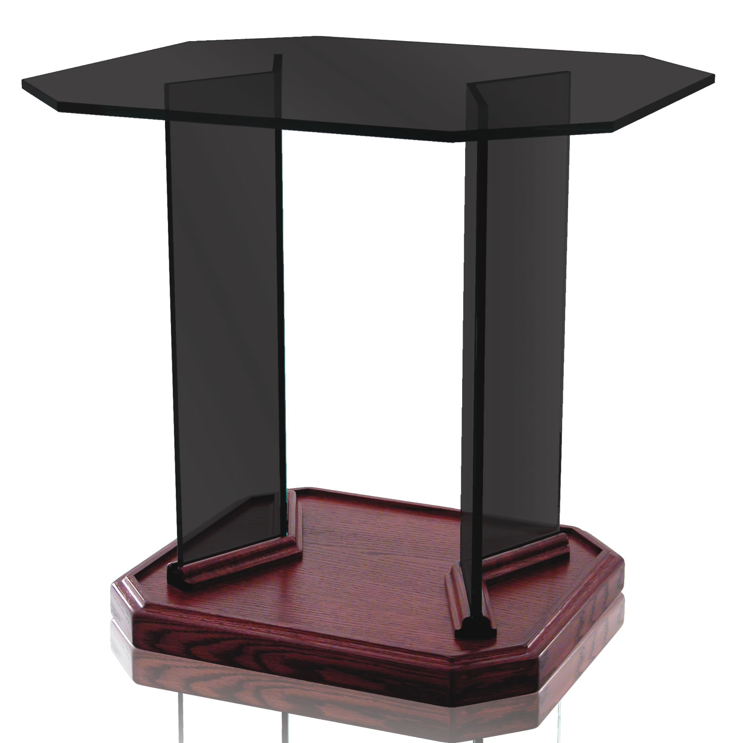 End Table - Tinted Glass